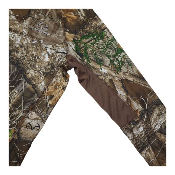 Realtree Boys Long Sleeve Camo Shirt Scent Control Size XL16-18 Stretch Vented - Picture 4 of 9